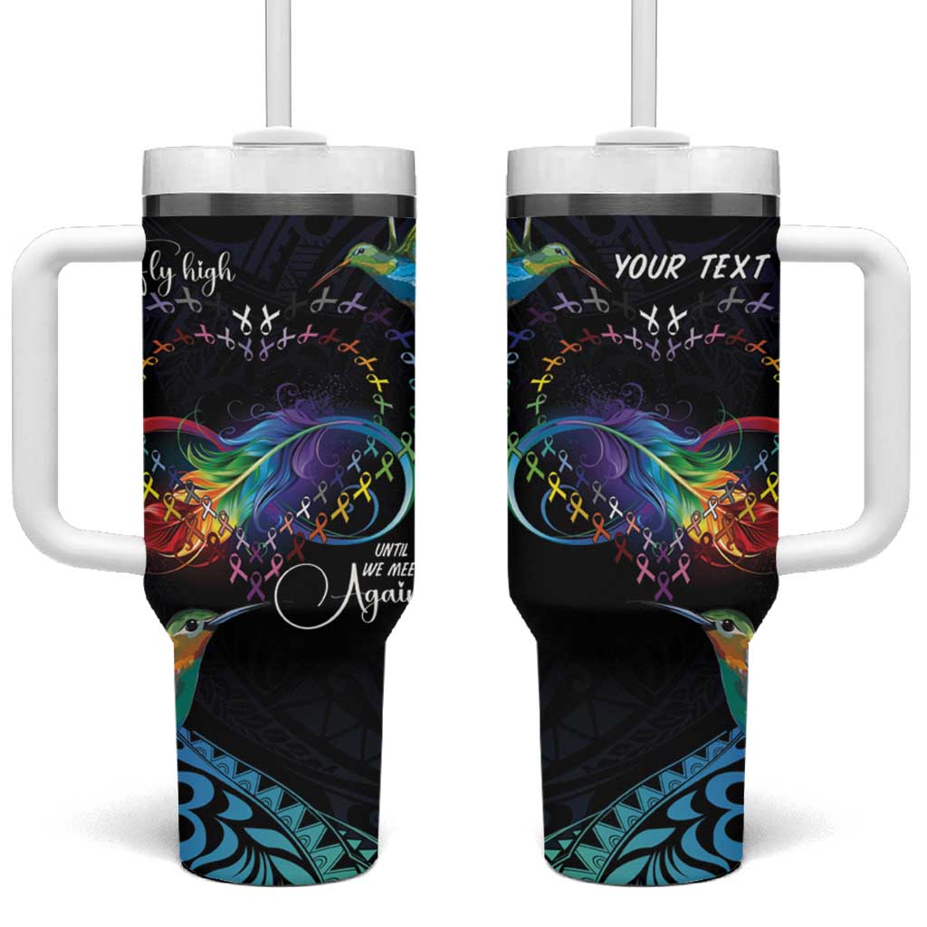 Polynesian Cancers Awareness Hummingbird Fly High Until We Meet Again Custom Stanley Cup 40 oz 30 oz Tumbler With HandleTVC2301349
