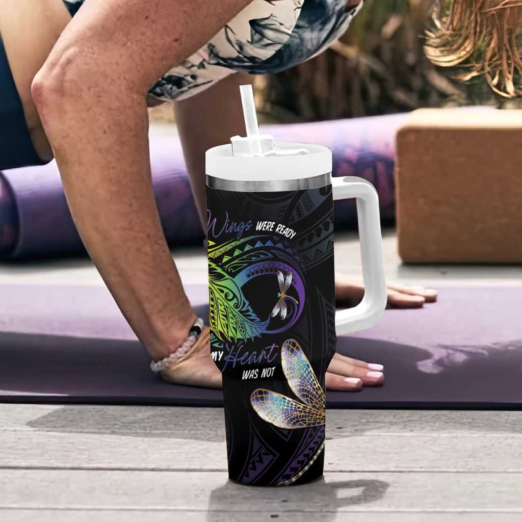 Polynesian Memorial Your Wings Were Ready But My Heart Was Not Custom Stanley Cup 40 oz 30 oz Tumbler With HandleTVC2301361 - Image 6