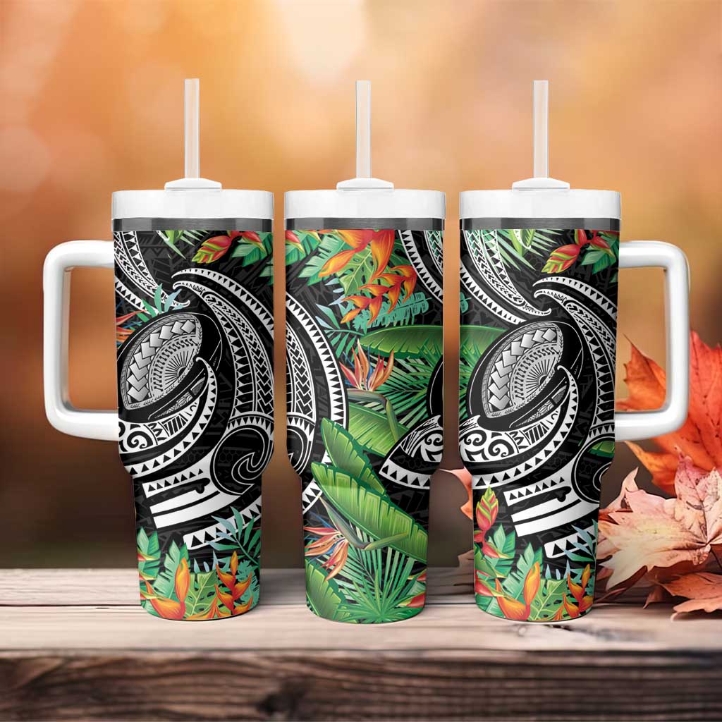 Polynesian Pacific Rugby Tribal Tropical Custom Stanley Cup 40 oz 30 oz Tumbler With HandleTVC2301391 - Image 4