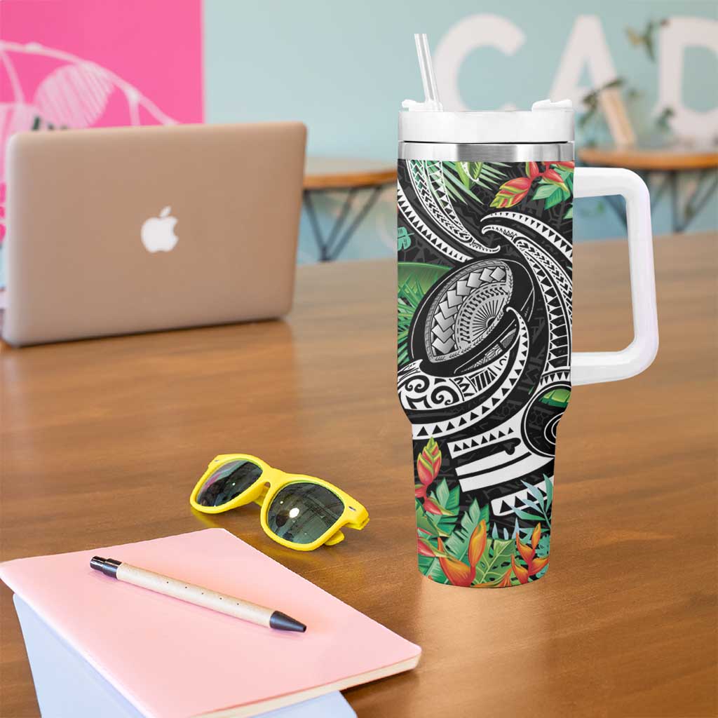 Polynesian Pacific Rugby Tribal Tropical Custom Stanley Cup 40 oz 30 oz Tumbler With HandleTVC2301391 - Image 5