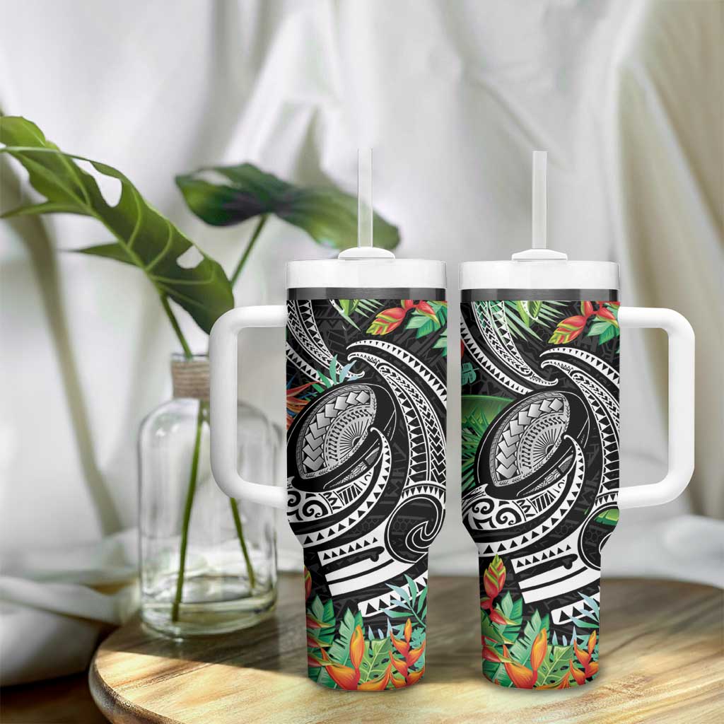 Polynesian Pacific Rugby Tribal Tropical Custom Stanley Cup 40 oz 30 oz Tumbler With HandleTVC2301391 - Image 9