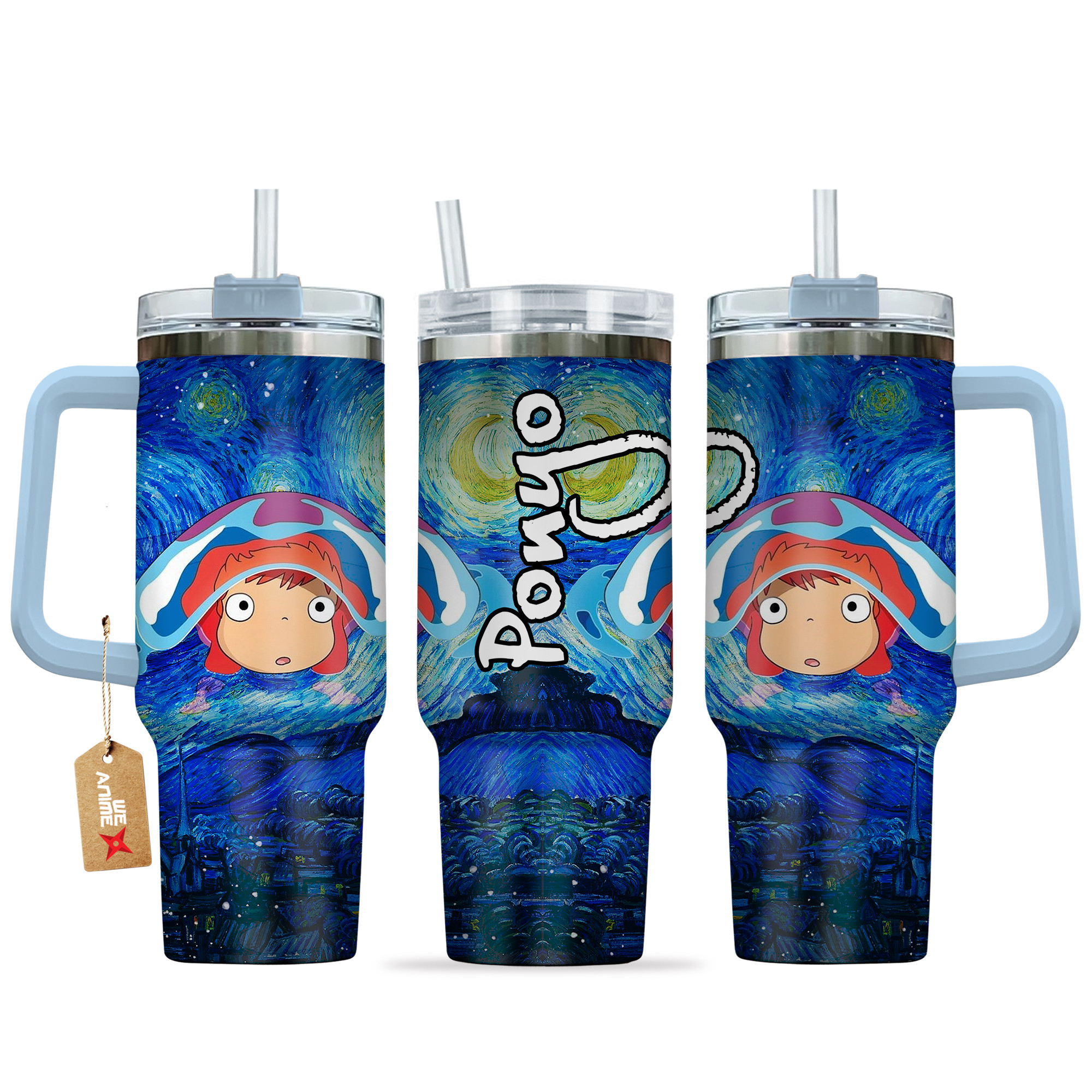 Ponyo Anime Custom Stanley Cup 40 oz 30 oz Tumbler With HandleTVC2301135