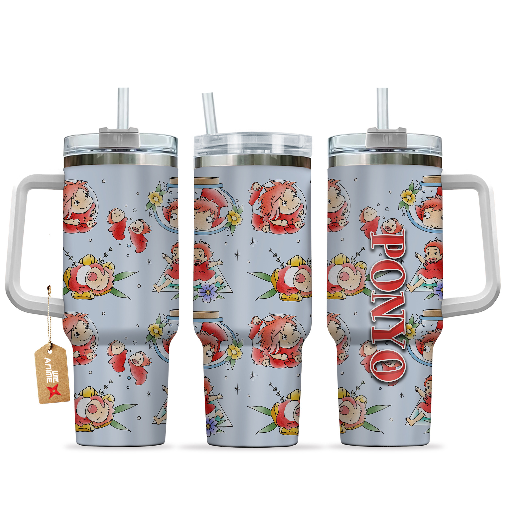 Ponyo Ponyo Anime Custom Stanley Cup 40 oz 30 oz Tumbler With HandleTVC2301154