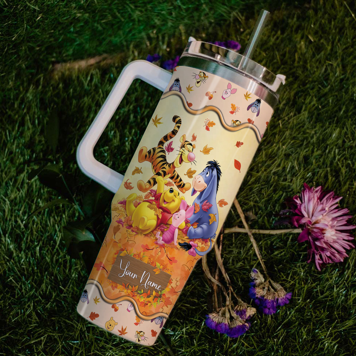 Pooh Winnie the Pooh Cartoon Custom Stanley Cup 40 oz 30 oz Tumbler With HandleTVC2301817 - Image 6