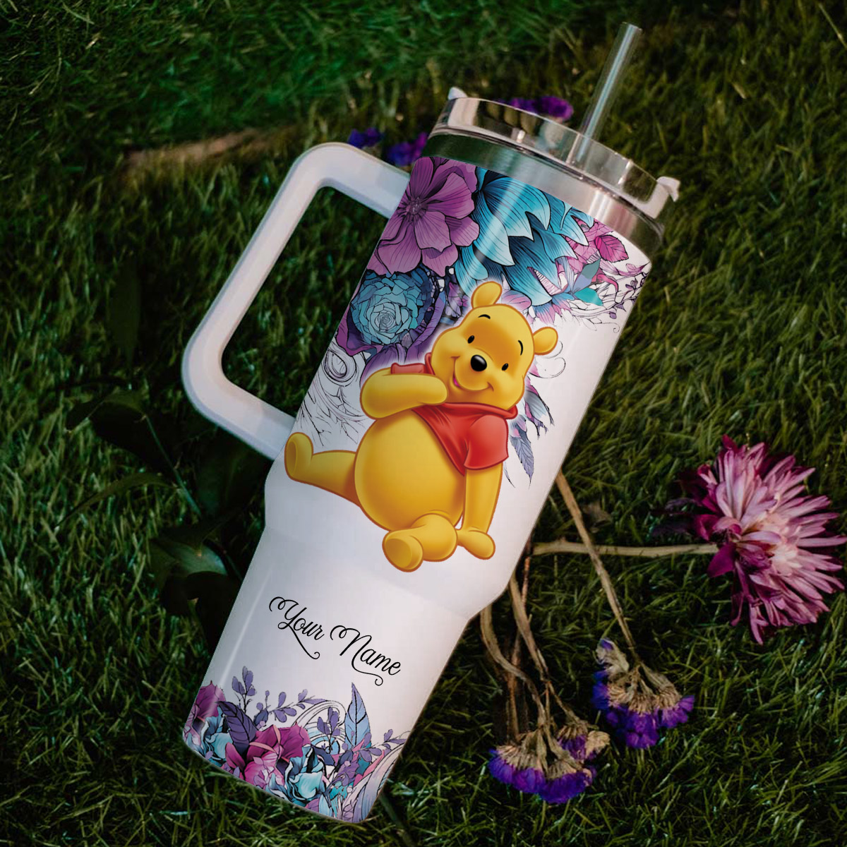 Pooh Winnie the Pooh Cartoon Custom Stanley Cup 40 oz 30 oz Tumbler With HandleTVC2301828 - Image 6