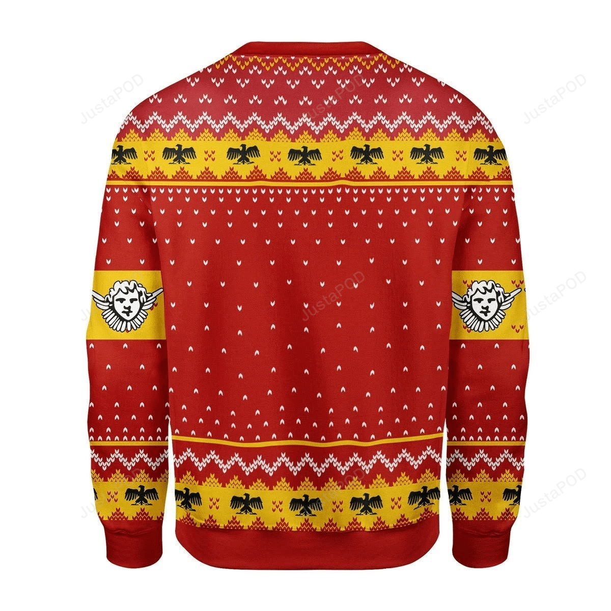 Pope Pius Xi Coat Of Arms Ugly Christmas Sweater Adult 3D Funny Matching for family - Image 2