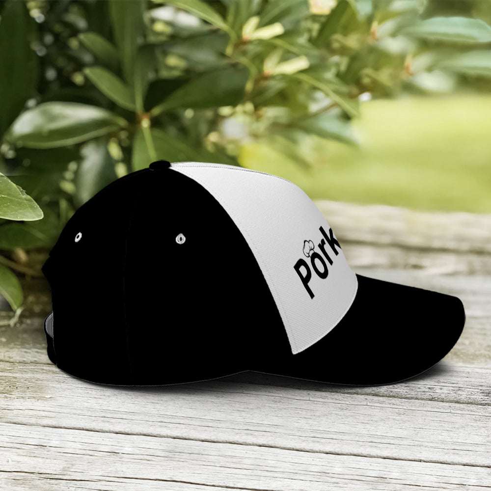 Pork Rub Funny BBQ Baseball Cap Trucker Hats Custom Hats Gifts For Men & Women