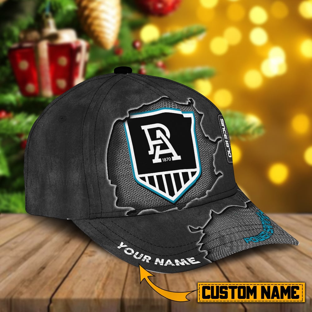 Port Adelaide AFL Personalized Cap For Fan Baseball Cap Classic Trucker Hats Custom Hats Gifts For Men & Women