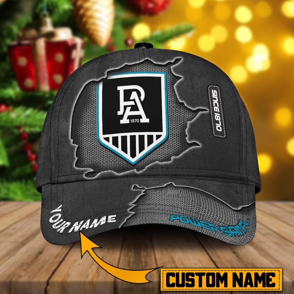 Port Adelaide AFL Personalized Cap For Fan Baseball Cap Classic Trucker Hats Custom Hats Gifts For Men & Women