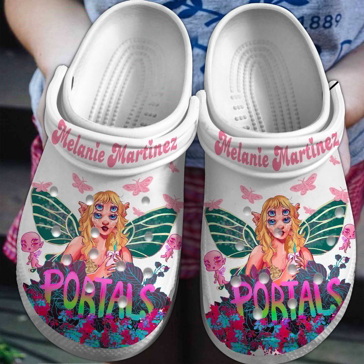 Portals Melanie Martinez Singer Music Crocs Clogs Crocband Shoes Comfortable For Men Women and Kids