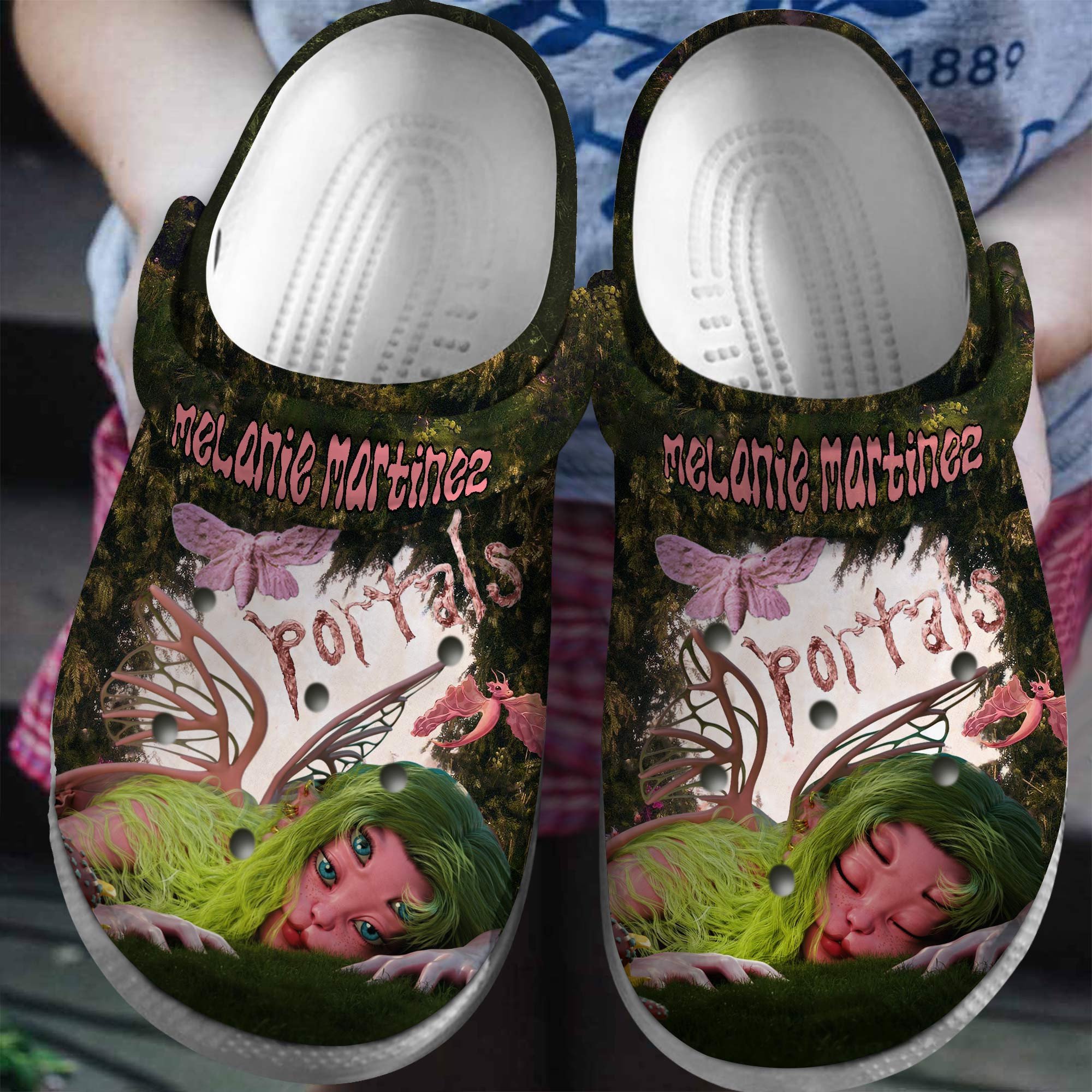 Portals Melanie Martinez Singer Music Crocs Crocband Clogs Shoes Comfortable For Men Women and Kids