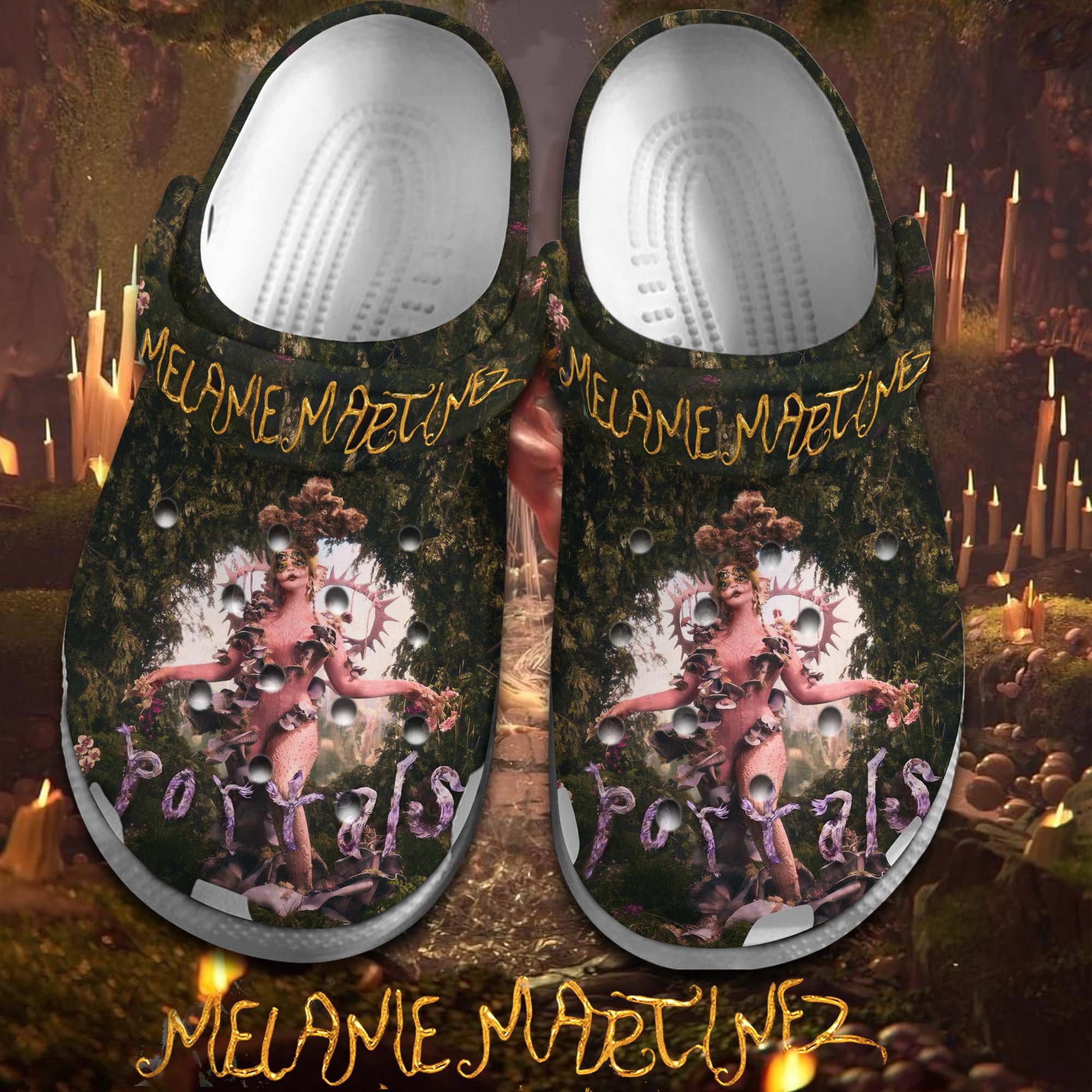 Portals Melanie Martinez Singer Music Crocs Crocband Clogs Shoes Comfortable For Men Women and Kids