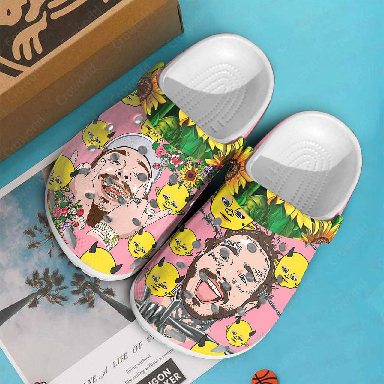 Post Malone Crocband Clogs