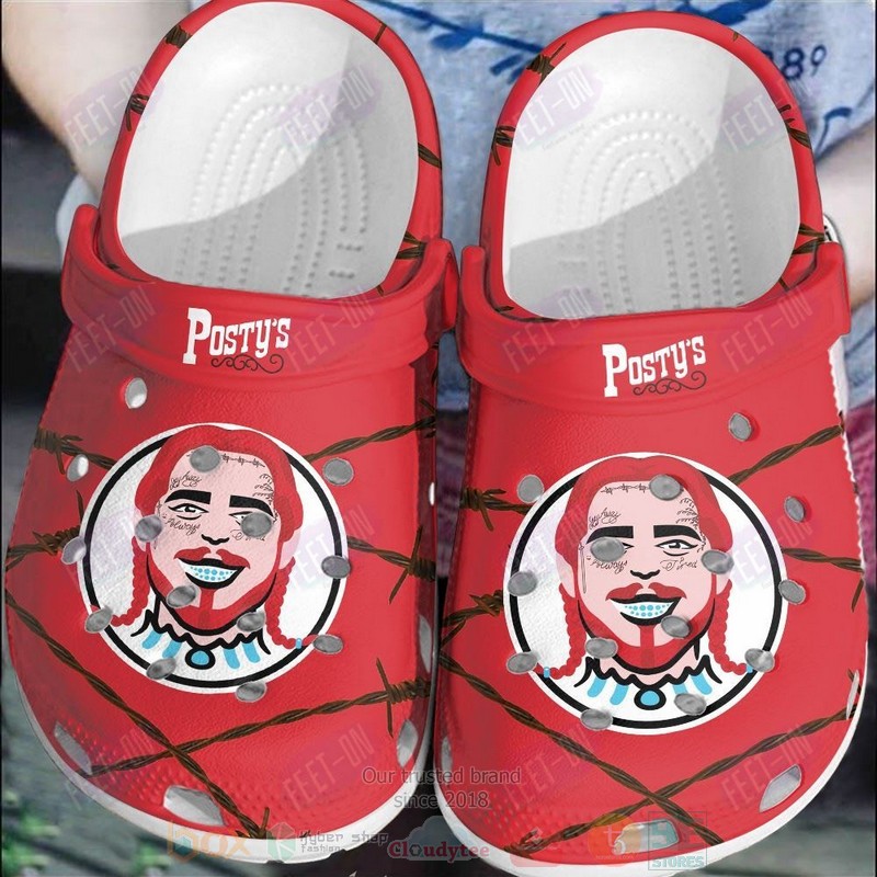 Post Malone Music Crocs Crocband Clogs Shoes Comfortable For Men Women and Kids