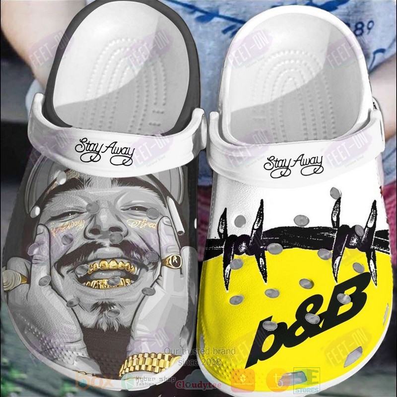 Post Malone Music Crocs Crocband Clogs Shoes Comfortable For Men Women and Kids