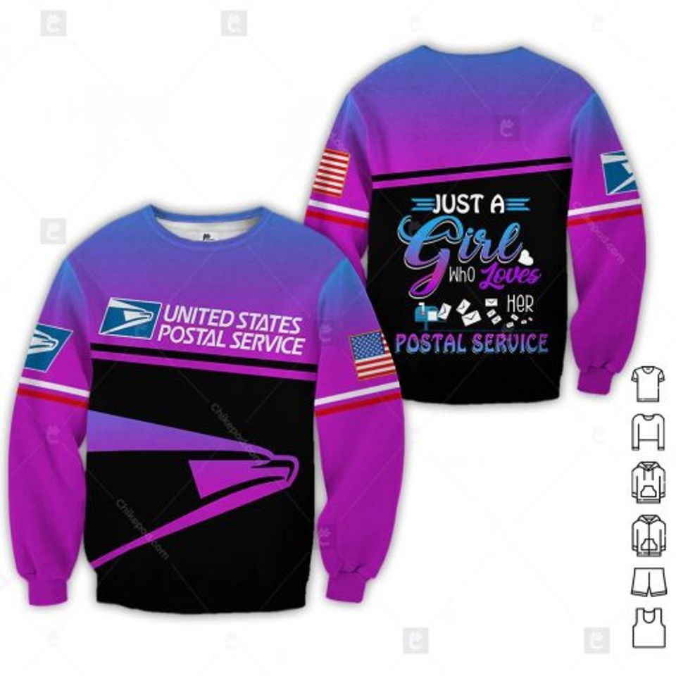 Postal Service Sweatshirt, Gift For Postal Worker CM209
