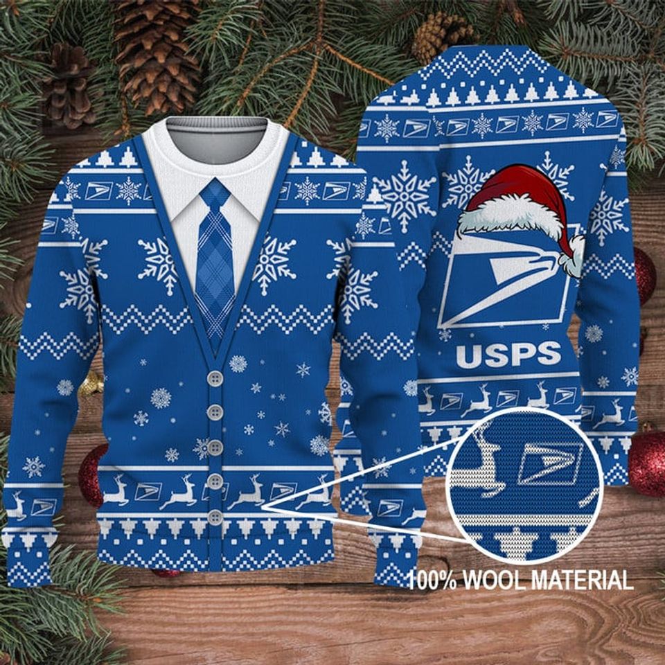Postal Service Ugly Sweater Christmas XTHS2181