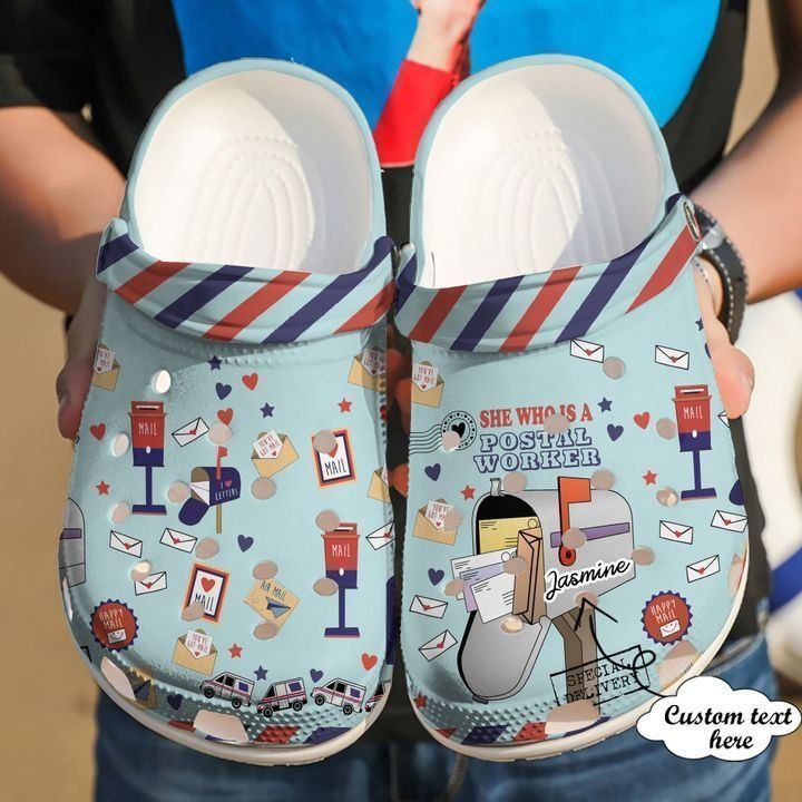 Postal Worker Personalized She Is A Classic Clogs Shoes