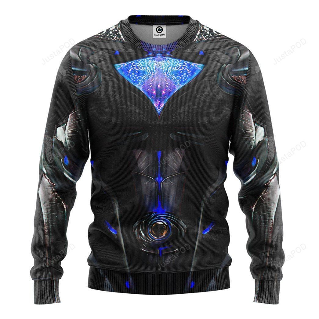 Power Ranger Ugly Christmas Sweater Adult 3D Funny Matching for family