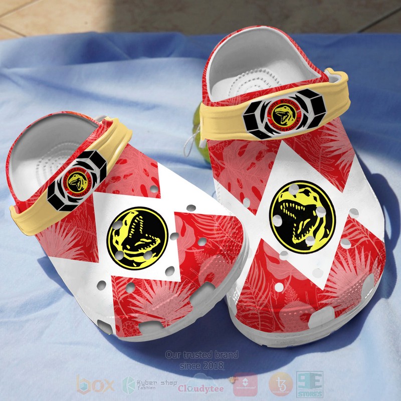 Power Rangers Movie Crocs Crocband Clogs Shoes Comfortable For Men Women and Kids