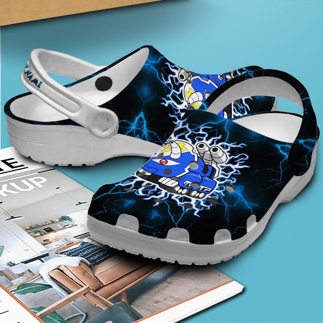 Power Rangers Movie Crocs Crocband Clogs Shoes Comfortable For Men Women and Kids - Image 3