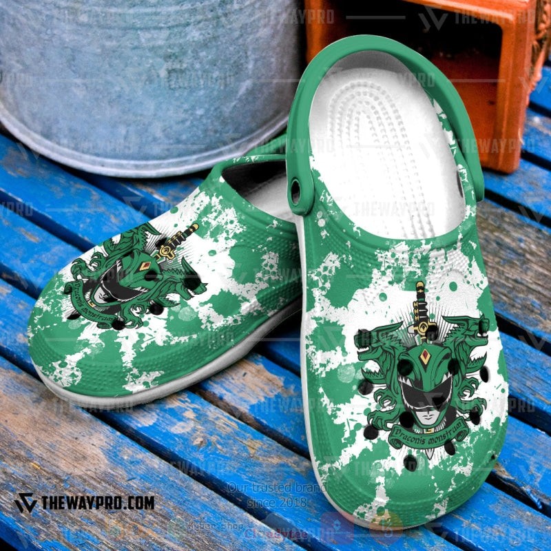 Power Rangers Movie Crocs Crocband Clogs Shoes Comfortable For Men Women and Kids