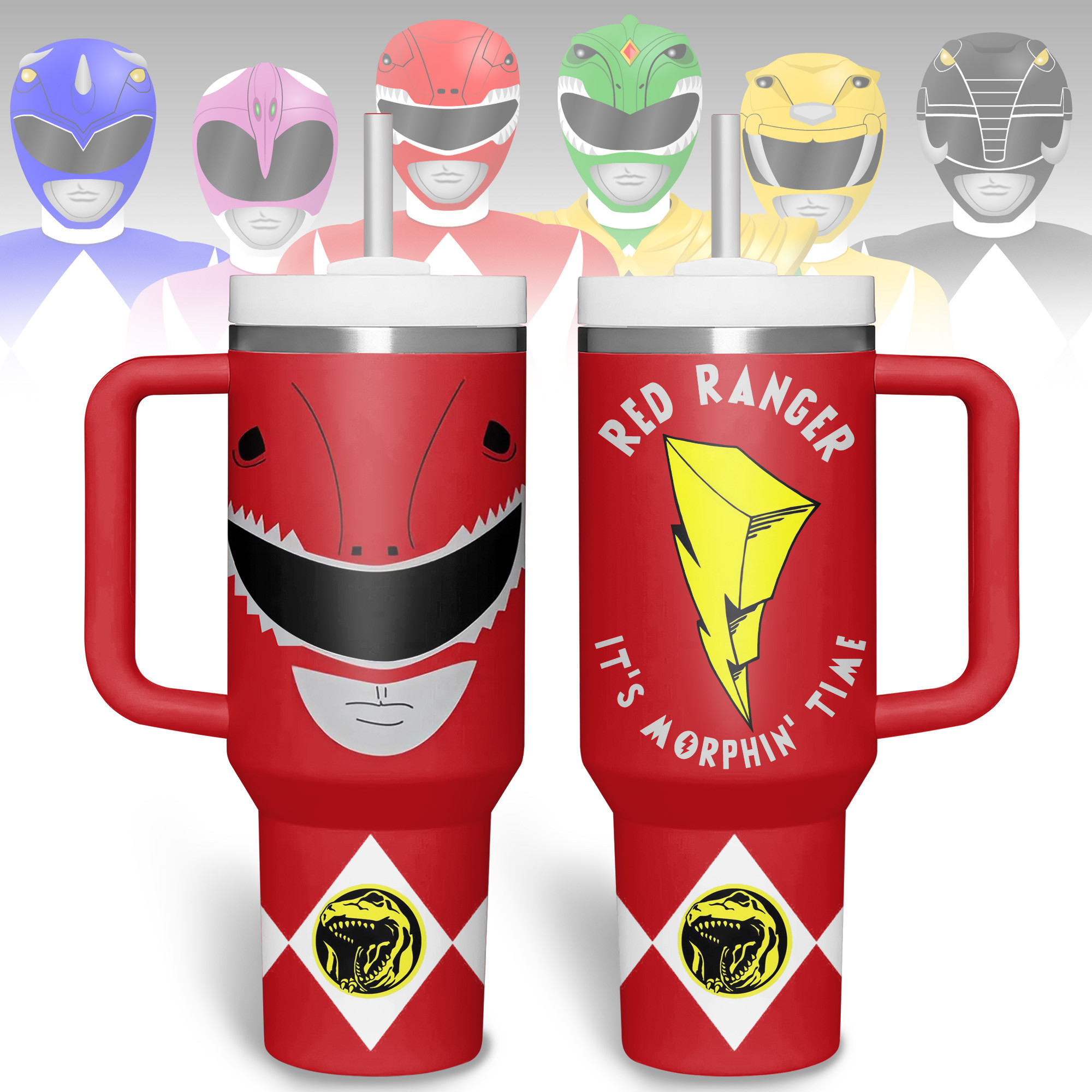 Power Rangers Movies Custom Stanley Cup 40 oz 30 oz Tumbler With HandleTVC2301180