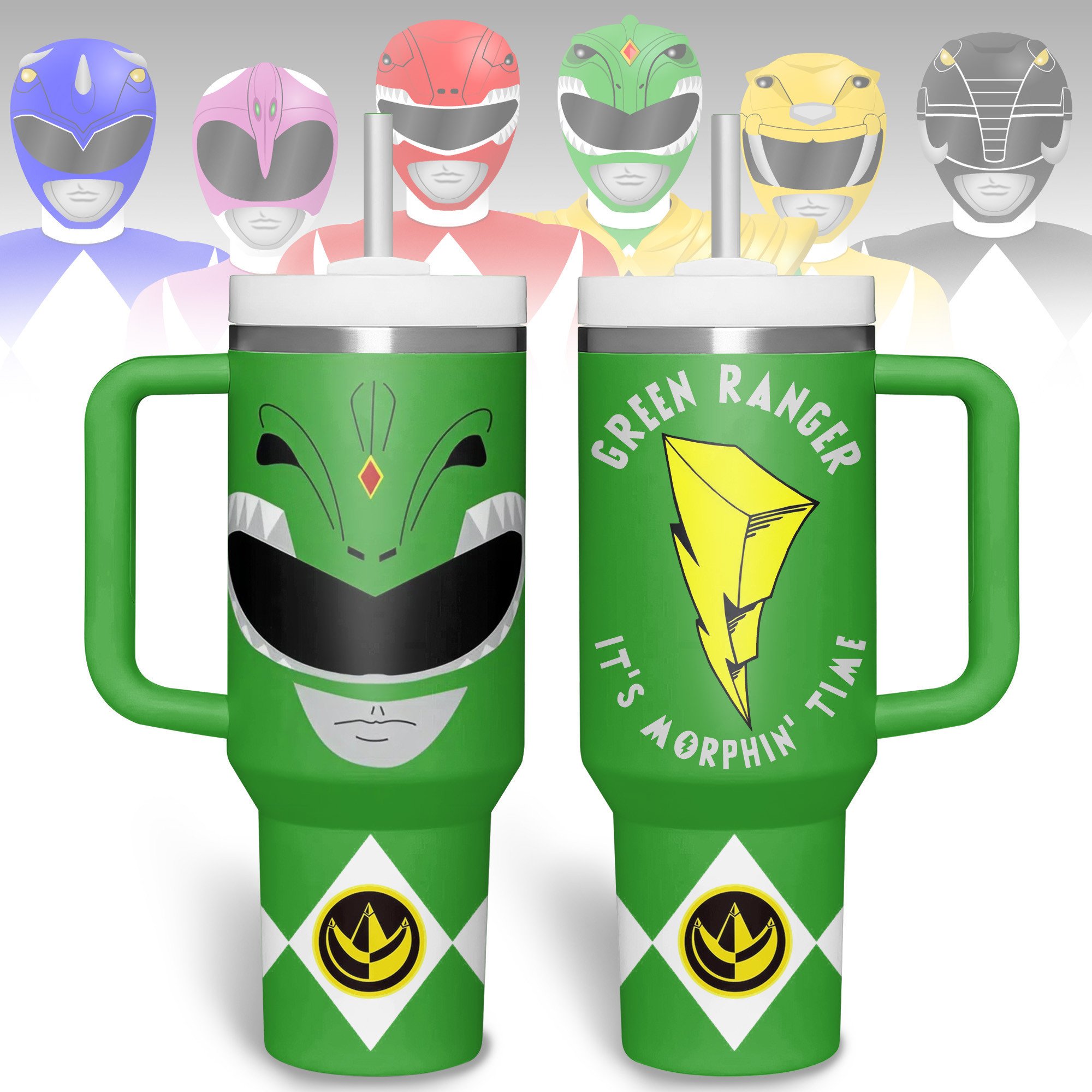 Power Rangers Movies Custom Stanley Cup 40 oz 30 oz Tumbler With HandleTVC2301180