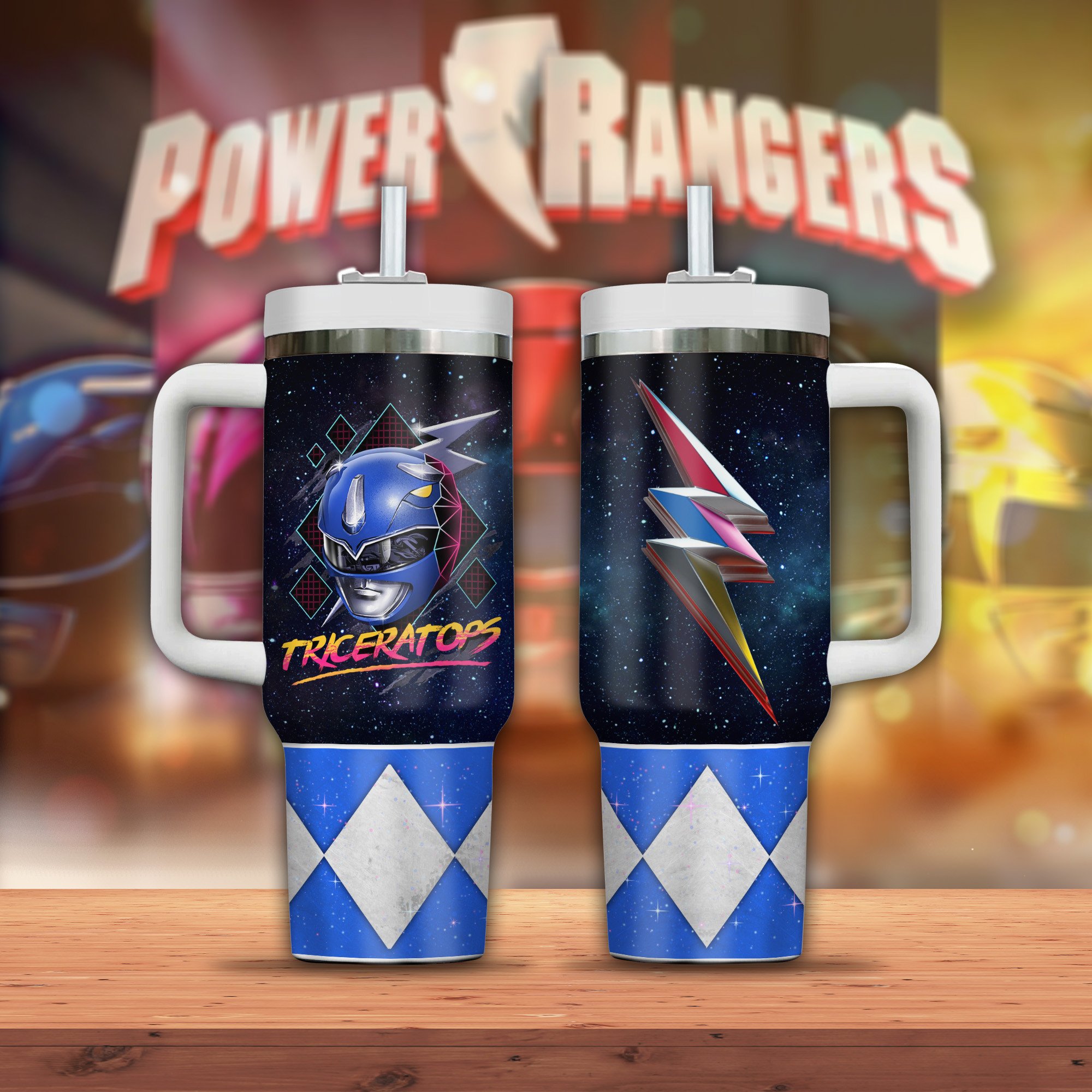 Power Rangers Movies Custom Stanley Cup 40 oz 30 oz Tumbler With HandleTVC2301800