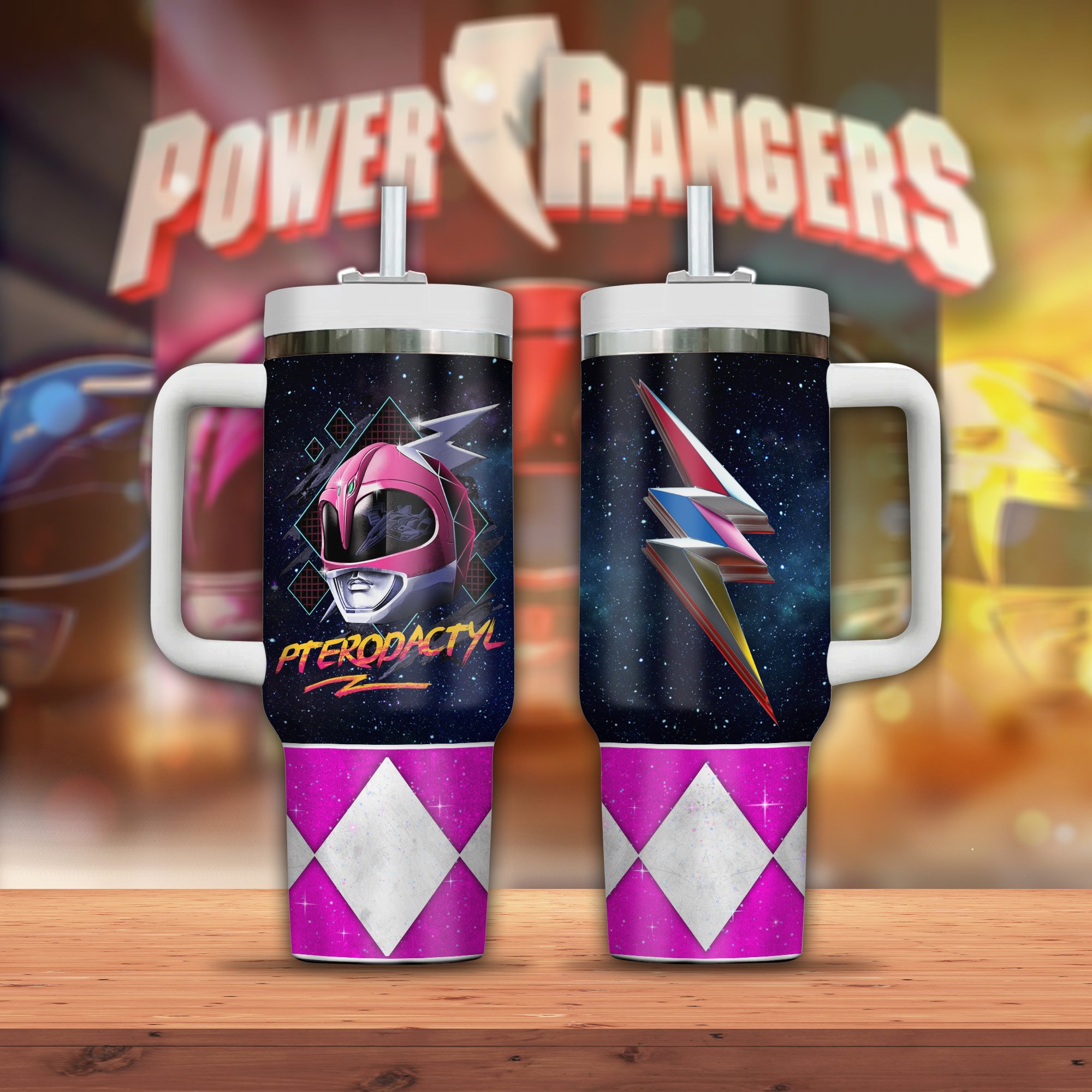Power Rangers Movies Custom Stanley Cup 40 oz 30 oz Tumbler With HandleTVC2301800