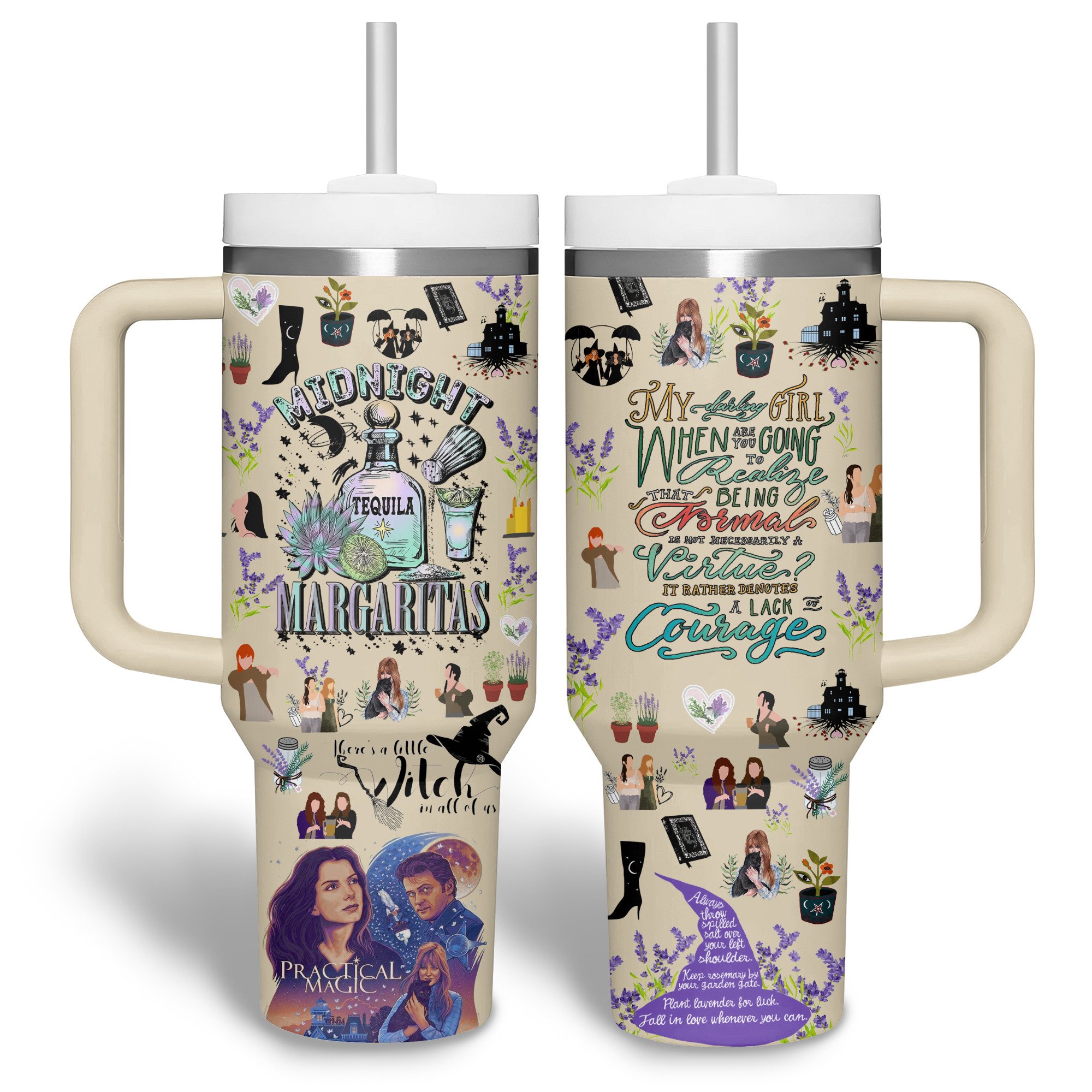 Practical Magic Movies Custom Stanley Cup 40 oz 30 oz Tumbler With HandleTVC2301516