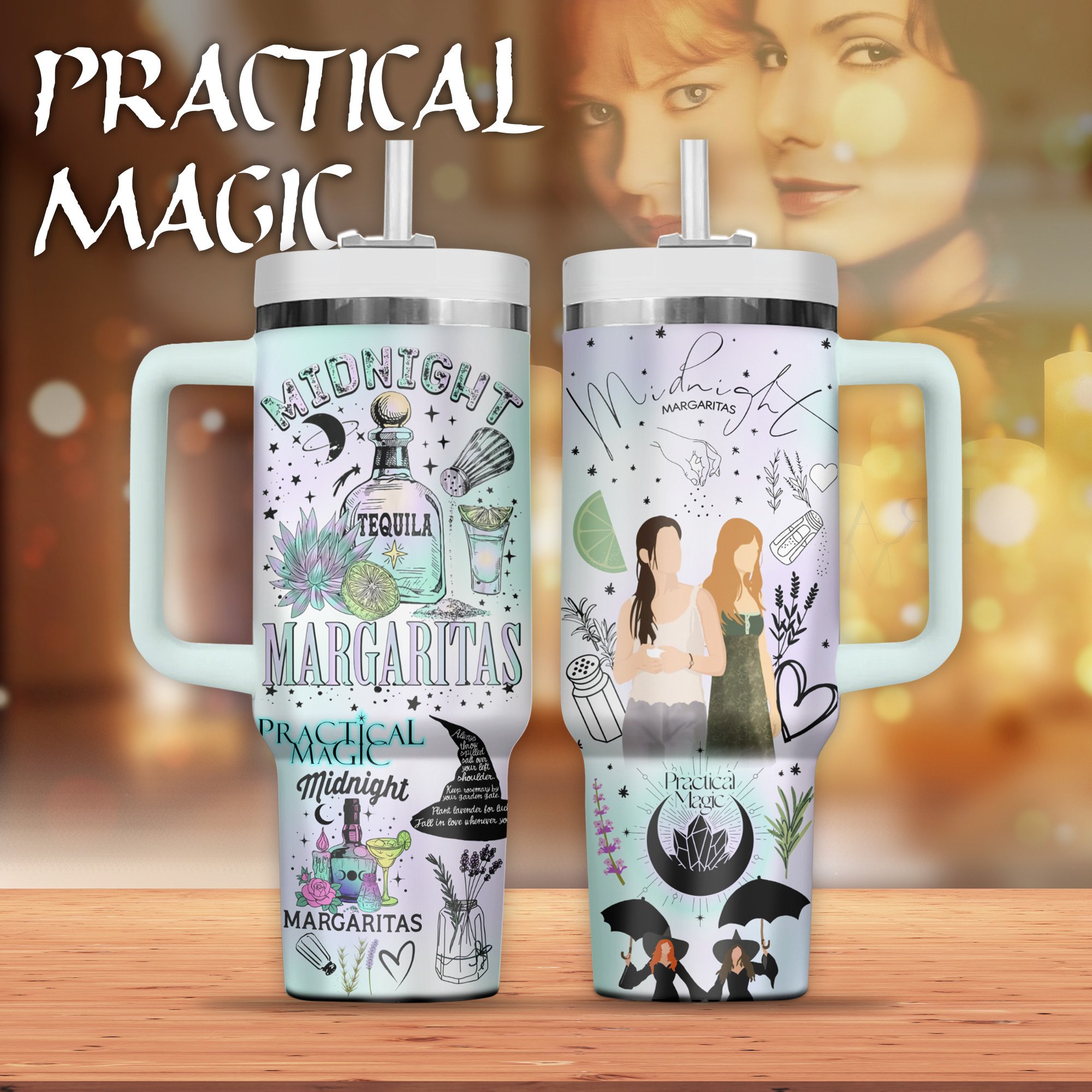 Practical Magic Music Custom Stanley Cup 40 oz 30 oz Tumbler With HandleTVC2301801