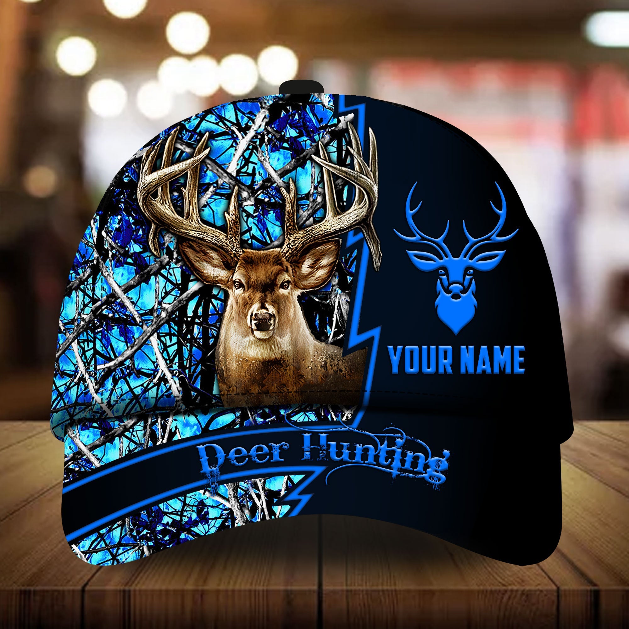 Premium Camo Deer Hunting Hats 3D Multicolor Personalized Trucker Hats Custom Hats Gifts For Men & Women