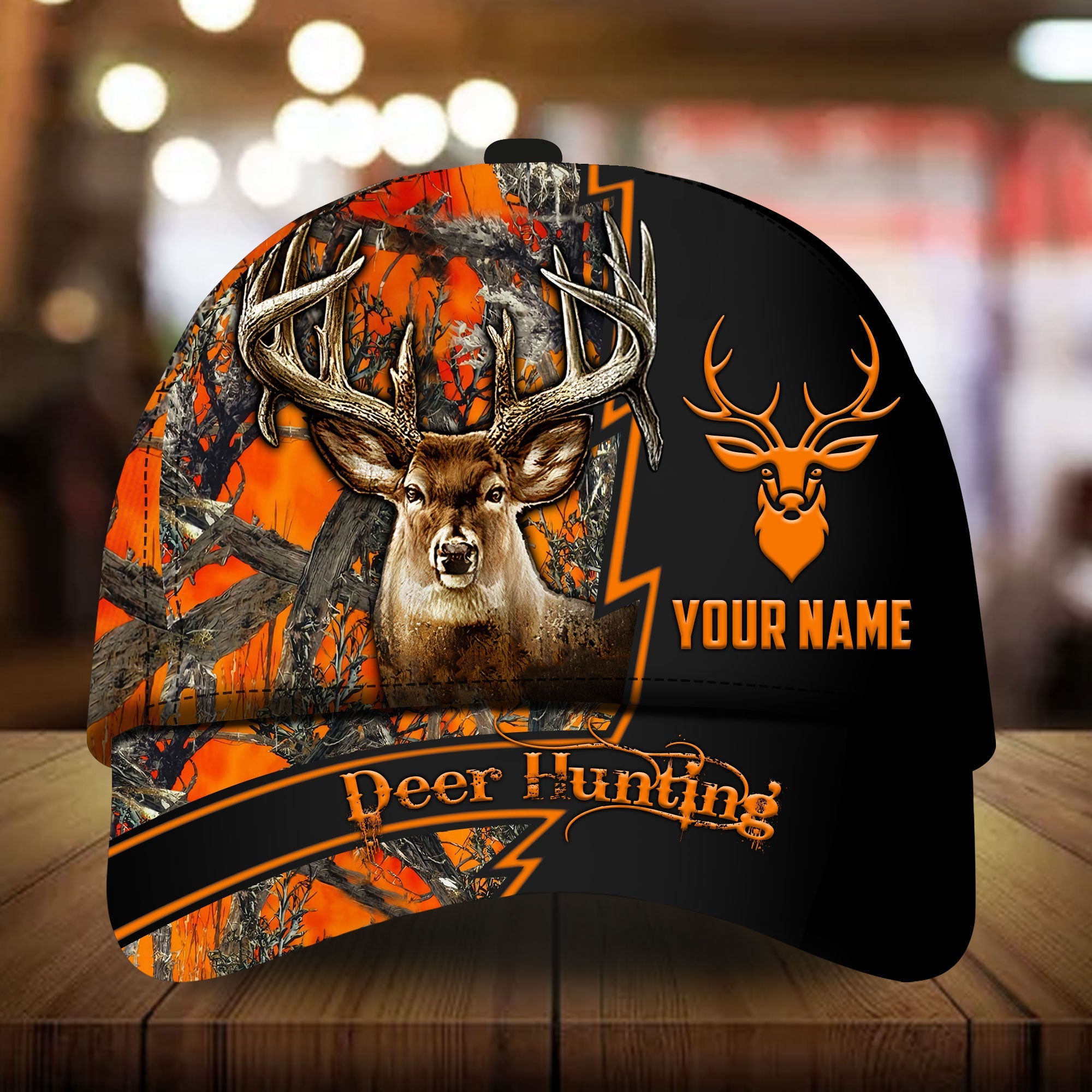 Premium Camo Deer Hunting Hats 3D Multicolor Personalized Trucker Hats Custom Hats Gifts For Men & Women