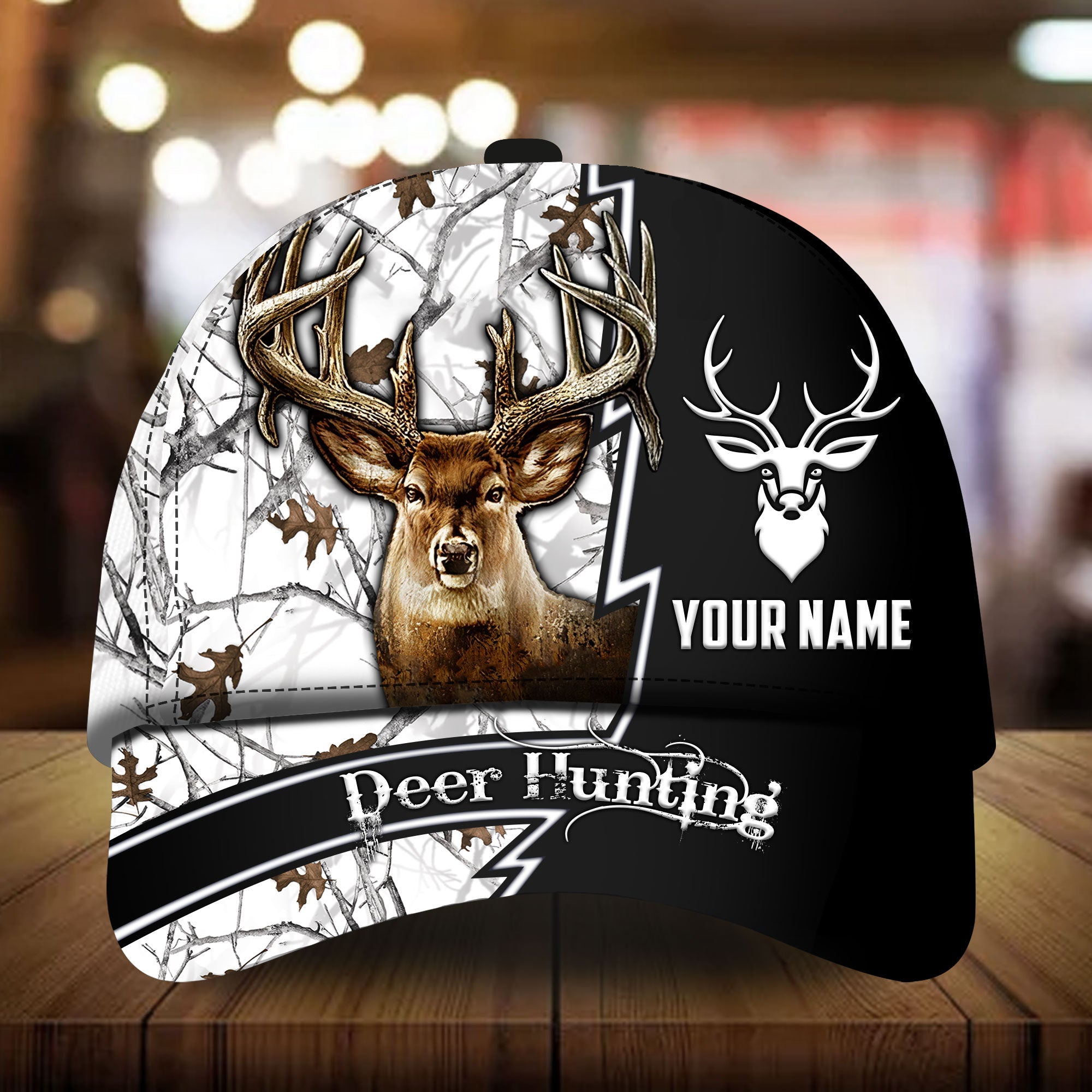 Premium Camo Deer Hunting Hats 3D Multicolor Personalized Trucker Hats Custom Hats Gifts For Men & Women