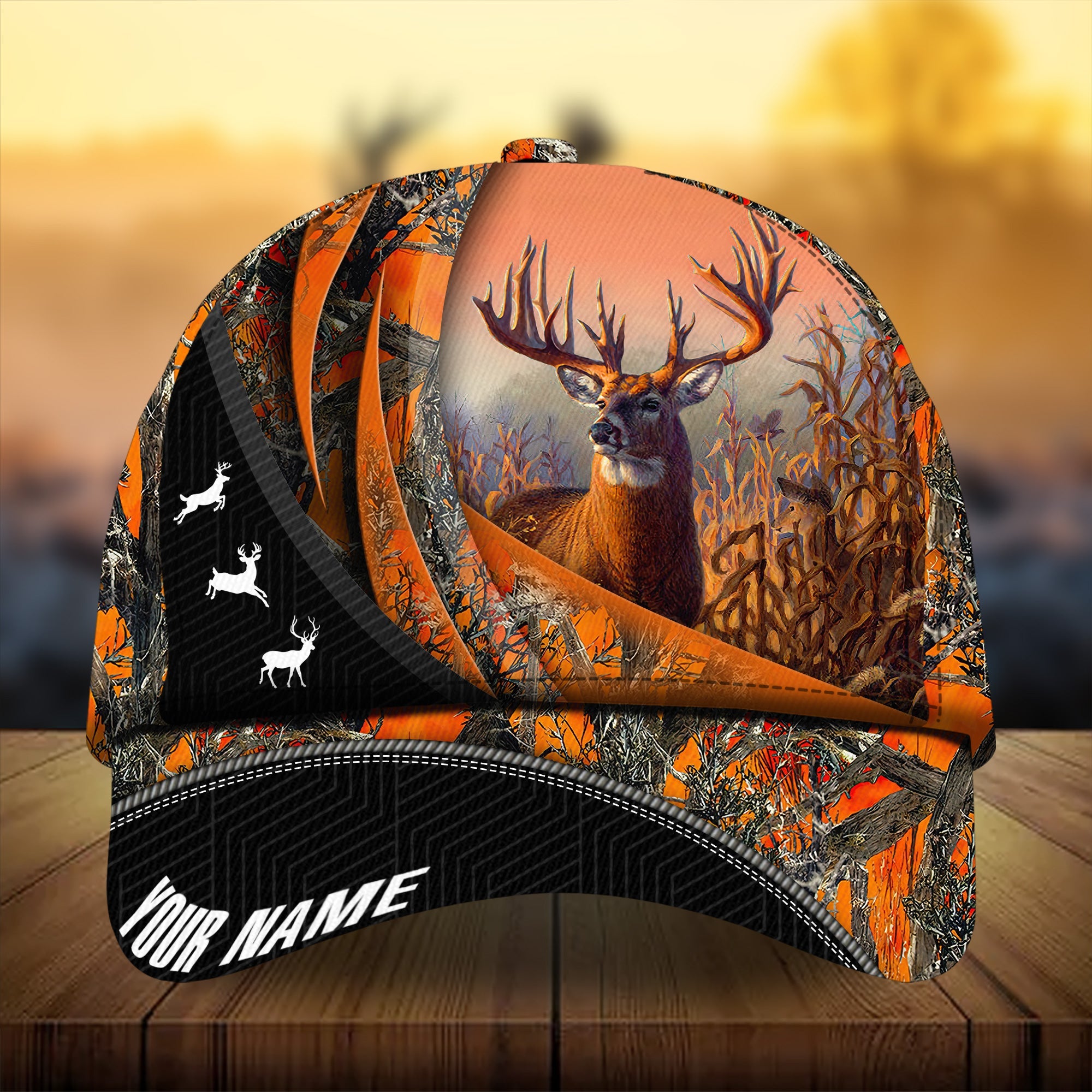 Premium Concept Sport Deer Hunting Hats 3D Printed Multicolored Personalized Trucker Hats Custom Hats Gifts For Men & Women