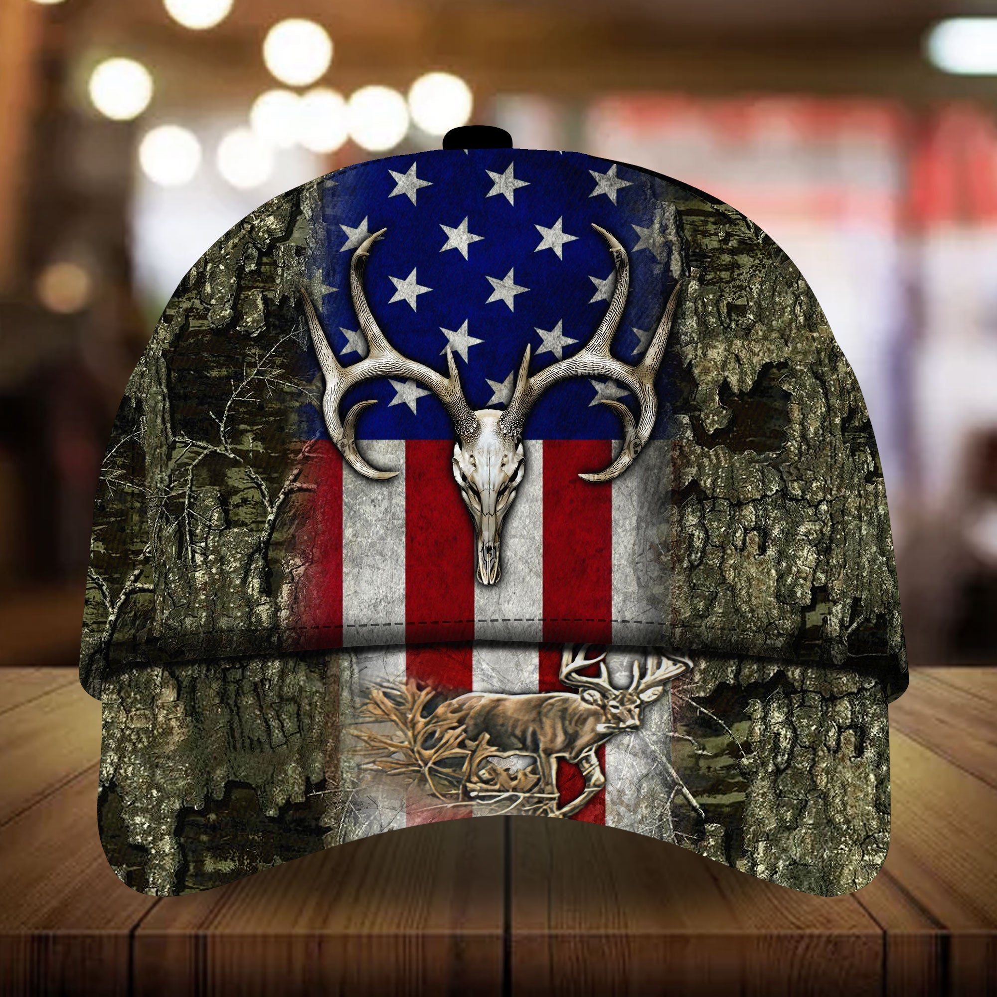 Premium Cool Deer Hunting Cap Hunter Hat 3D Multicolor Gift Trucker Hats Custom Hats Gifts For Men & Women
