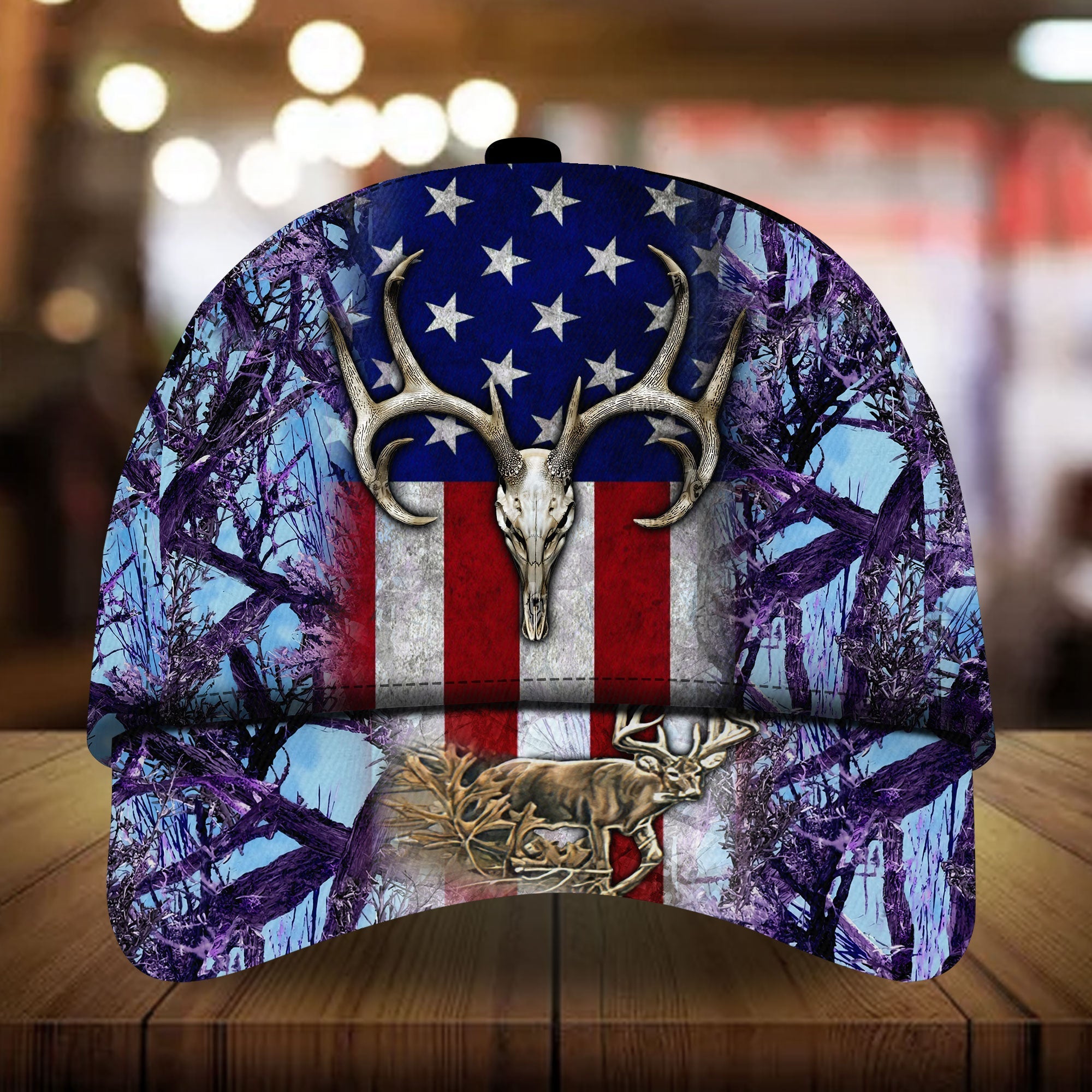 Premium Cool Deer Hunting Cap Hunter Hat 3D Multicolor Gift Trucker Hats Custom Hats Gifts For Men & Women