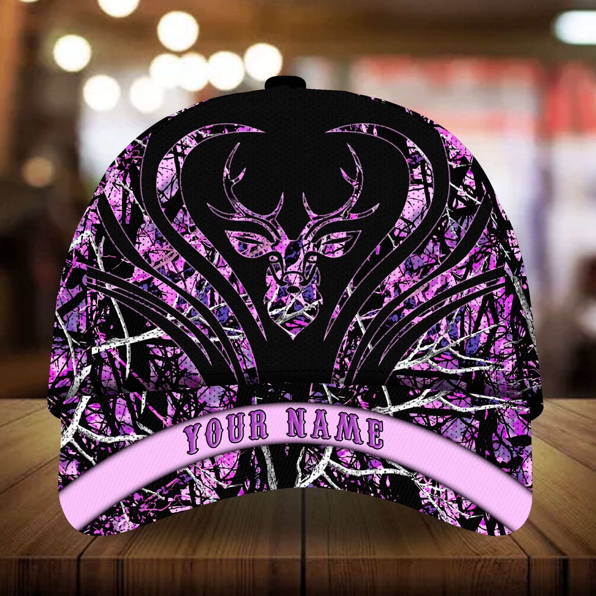 Premium Deer Country Girl Hats 3D Multicolored Personalized Trucker Hats Custom Hats Gifts For Men & Women