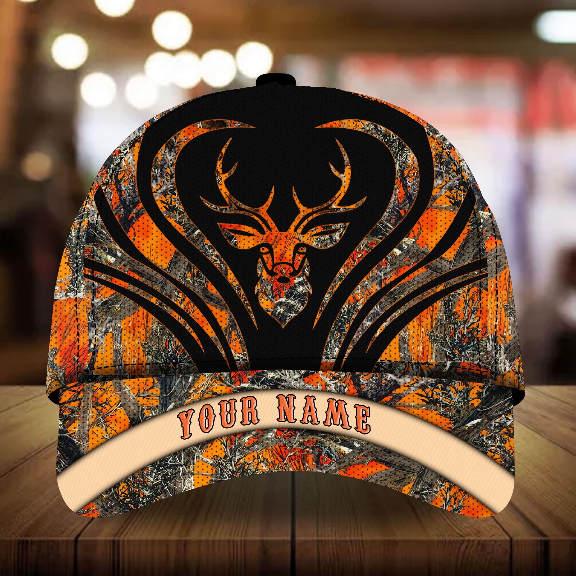 Premium Deer Country Girl Hats 3D Multicolored Personalized Trucker Hats Custom Hats Gifts For Men & Women