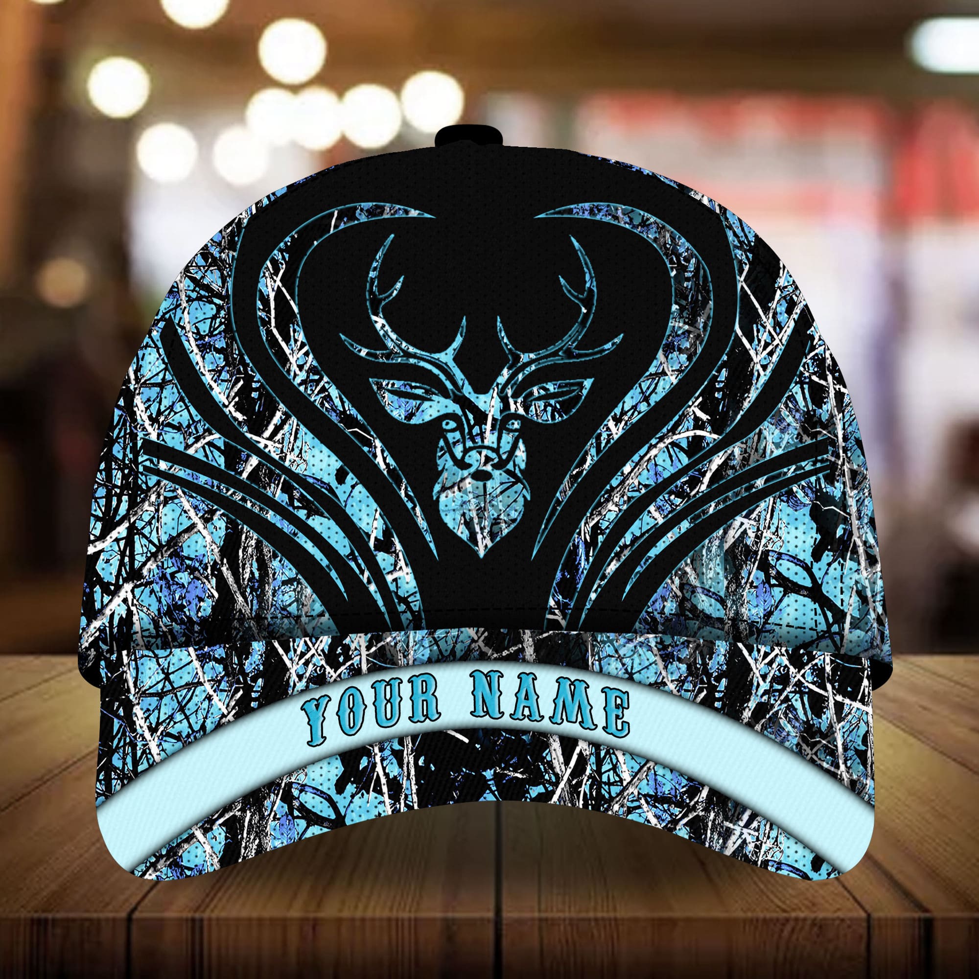 Premium Deer Country Girl Hats 3D Multicolored Personalized Trucker Hats Custom Hats Gifts For Men & Women