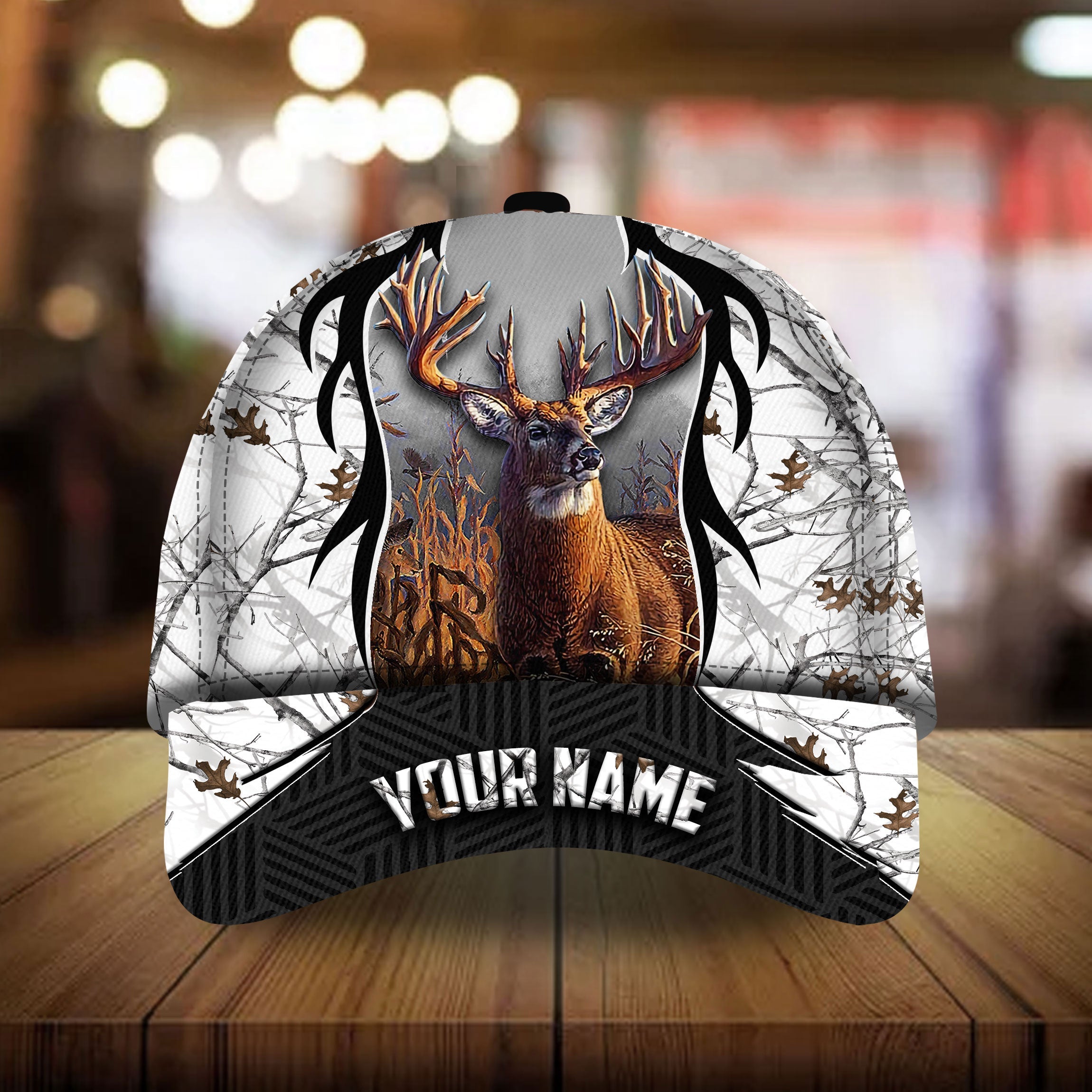 Premium Deer Hunting Hats 3D Multicolored Personalized Trucker Hats Custom Hats Gifts For Men & Women