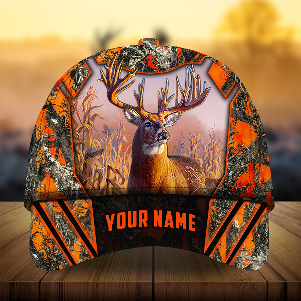 Premium Deer Hunting Hats 3D Printed Multicolored Personalized Trucker Hats Custom Hats Gifts For Men & Women