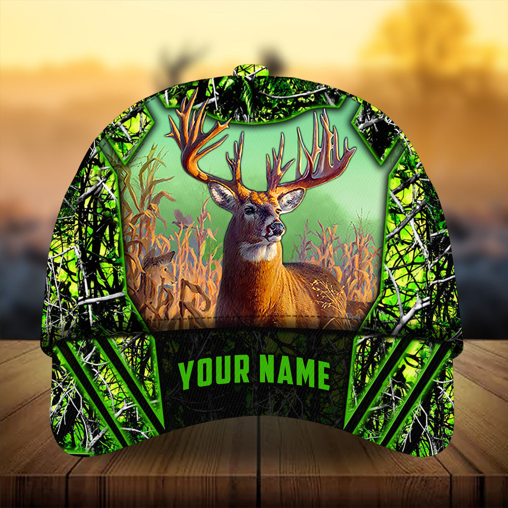 Premium Deer Hunting Hats 3D Printed Multicolored Personalized Trucker Hats Custom Hats Gifts For Men & Women