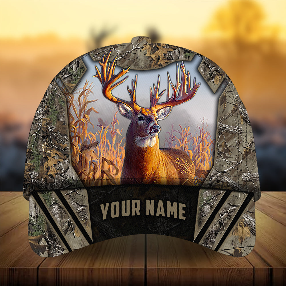 Premium Deer Hunting Hats 3D Printed Multicolored Personalized Trucker Hats Custom Hats Gifts For Men & Women