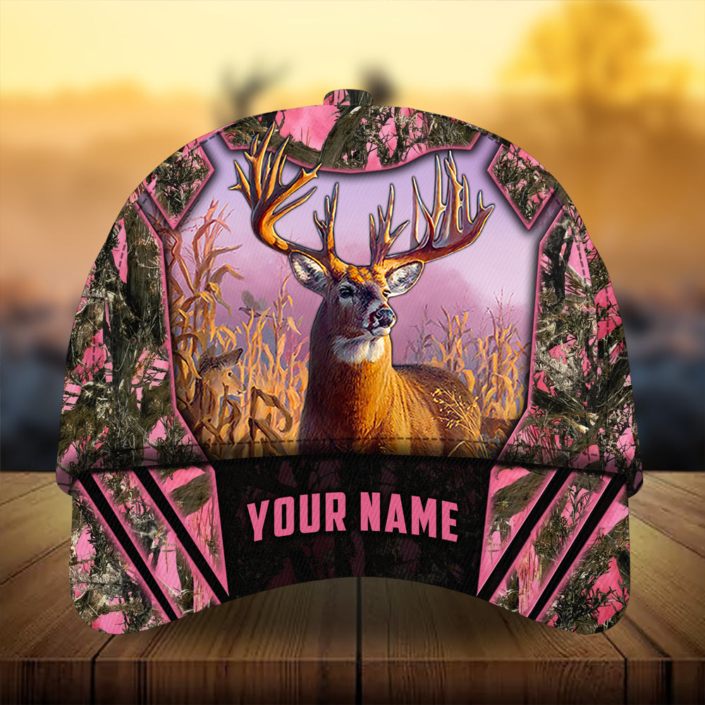 Premium Deer Hunting Hats 3D Printed Multicolored Personalized Trucker Hats Custom Hats Gifts For Men & Women
