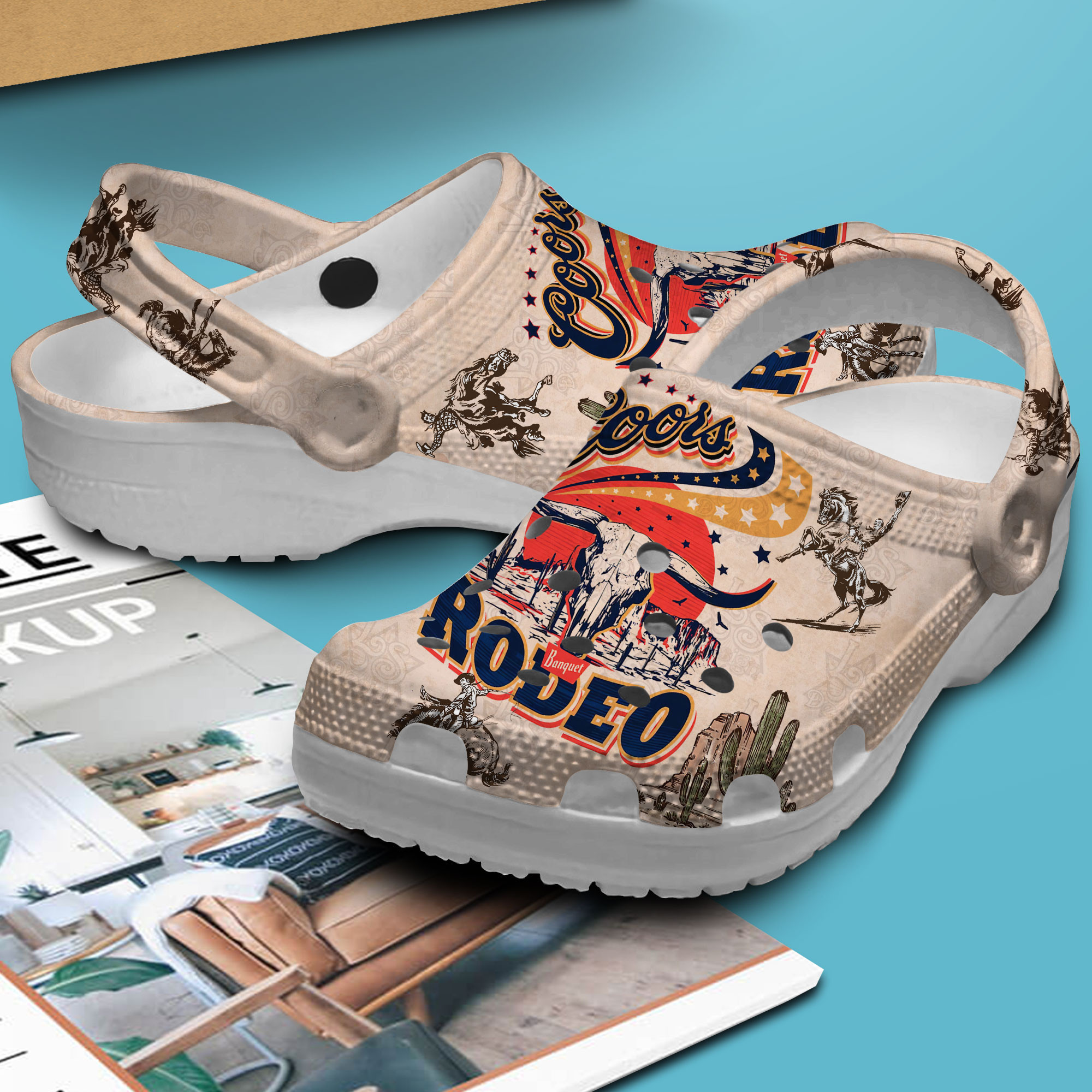 Premium Garth Brooks Music Crocs Crocband Clogs Shoes Comfortable For Men Women and Kids - Image 2