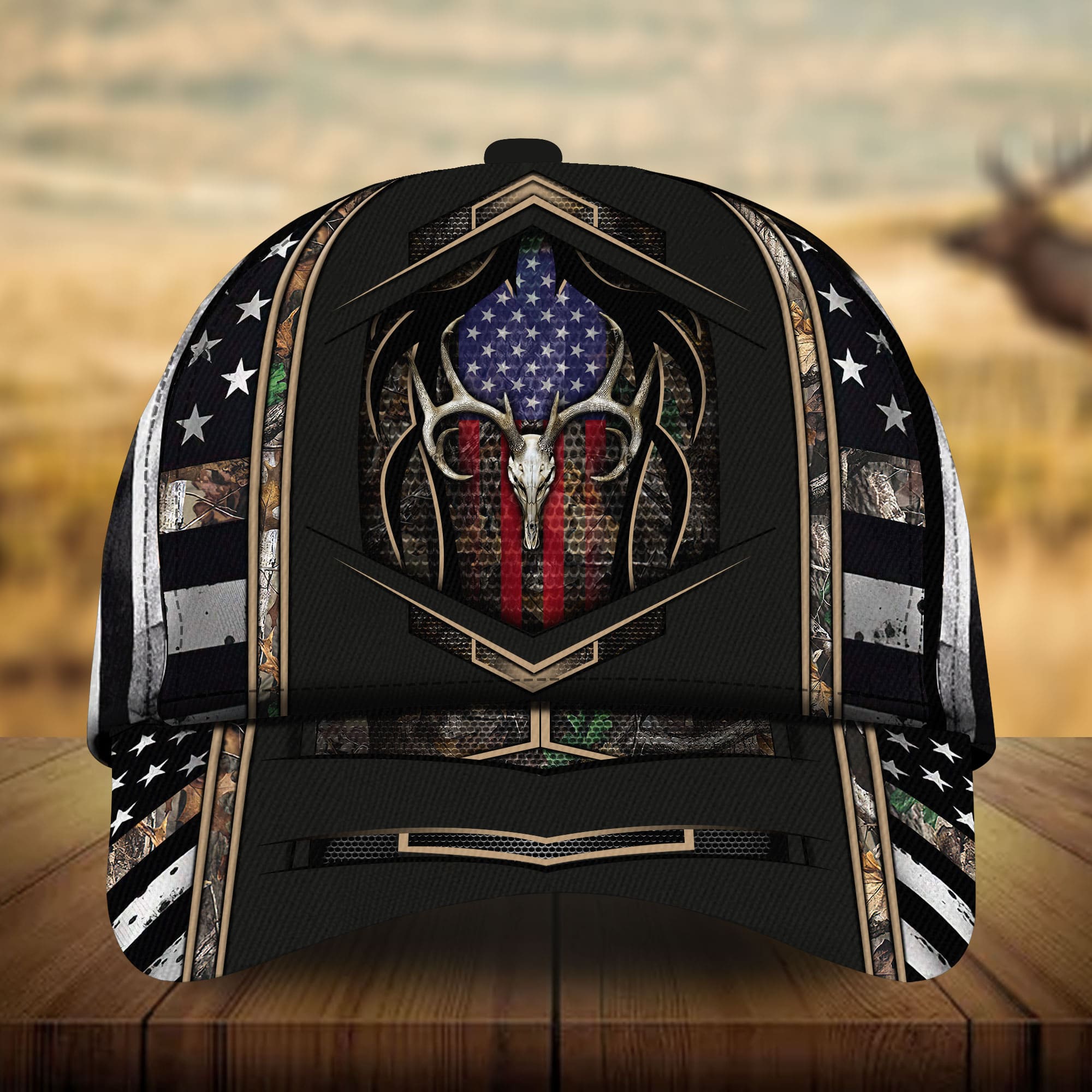 Premium Loralle Deer Hunting Hats 3D Multicolor Sport Style Personalized Trucker Hats Custom Hats Gifts For Men & Women