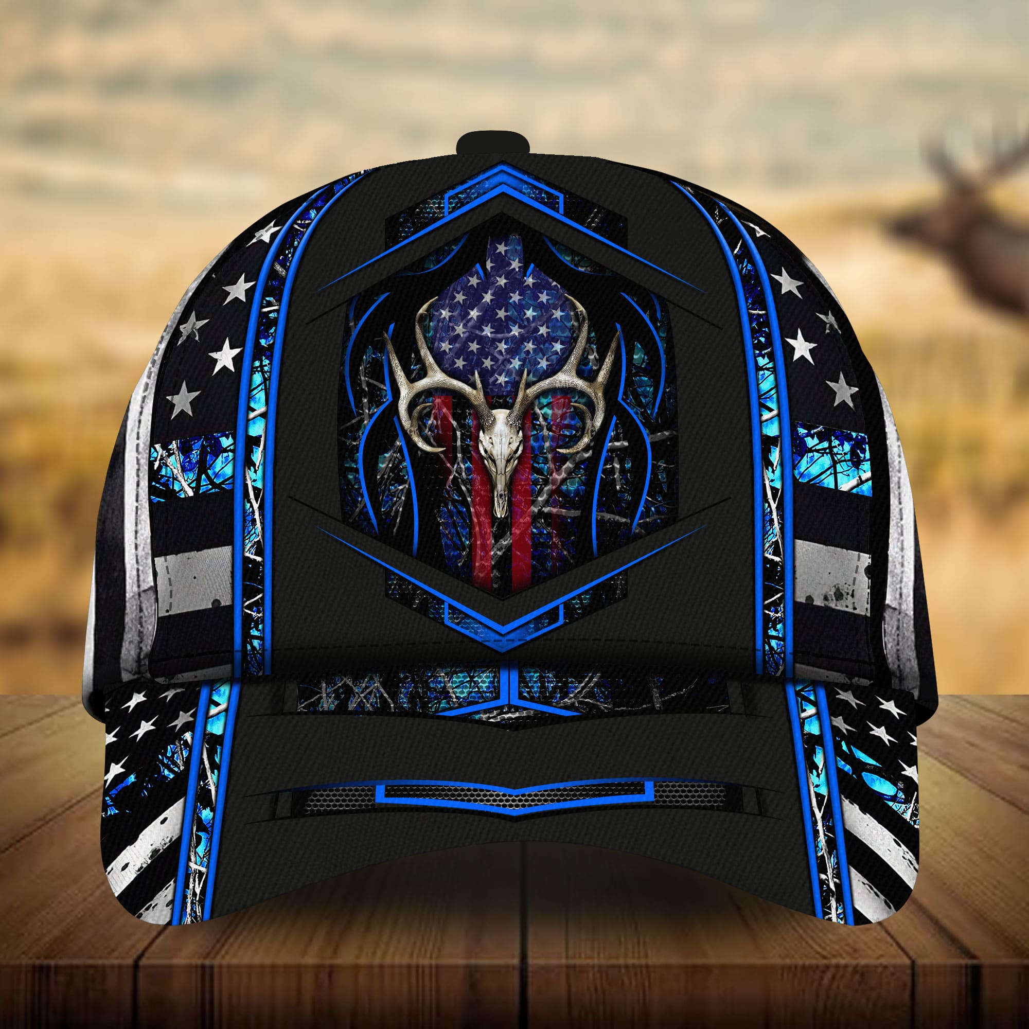 Premium Loralle Deer Hunting Hats 3D Multicolor Sport Style Personalized Trucker Hats Custom Hats Gifts For Men & Women
