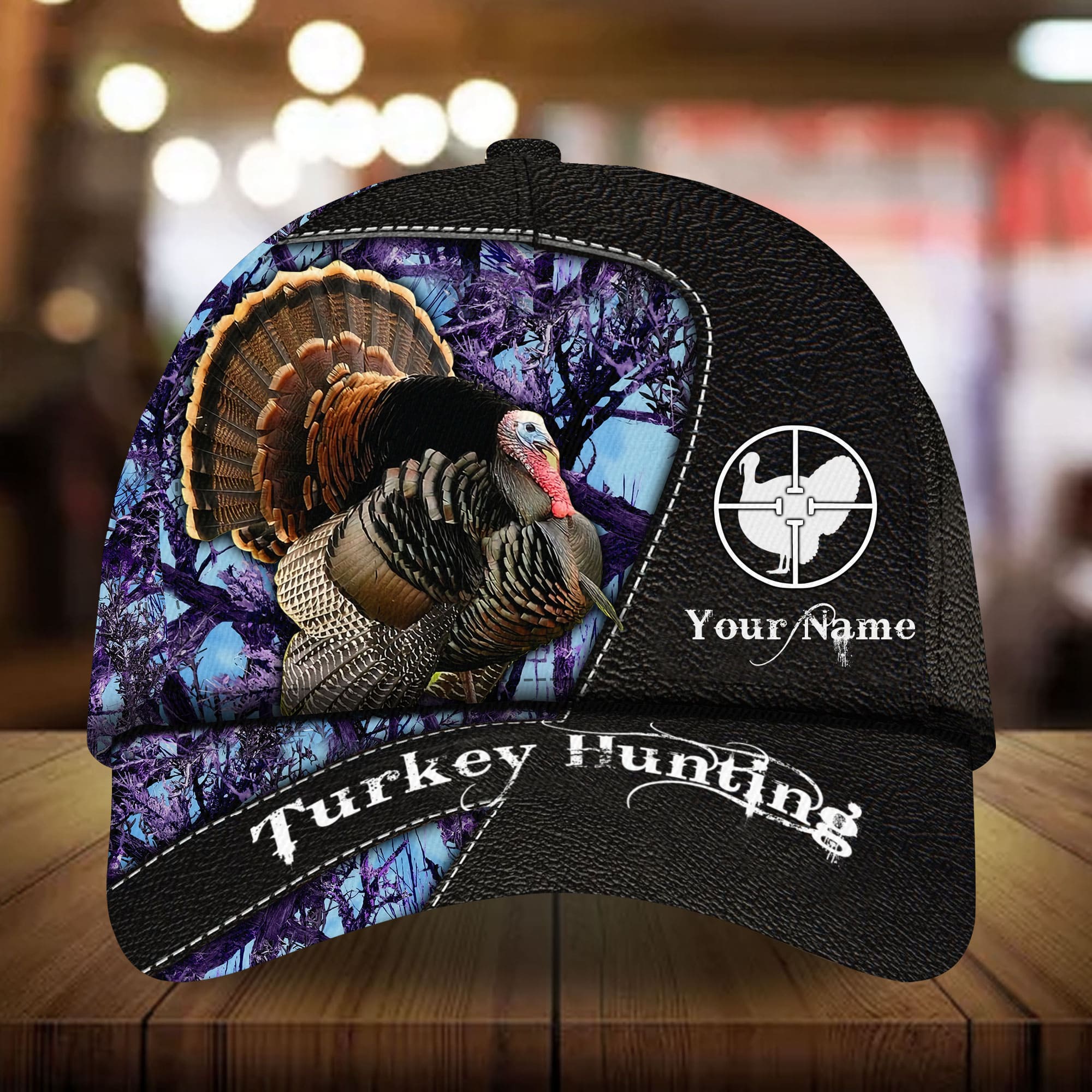 Premium Loralle Turkey Hunting Cap 3D Multicolor Personalized Trucker Hats Custom Hats Gifts For Men & Women
